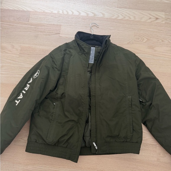 Ariat Olive Bomber Jacket - Picture 1 of 6